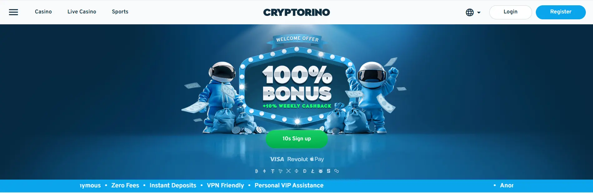 Cryptorino Casino